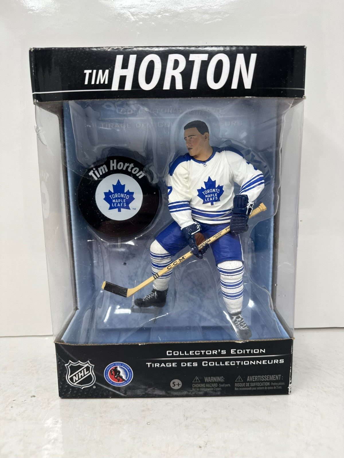 McFarlane NHL Tim Horton Toronto Maple Leafs Canadian Tire Series 2 Figure