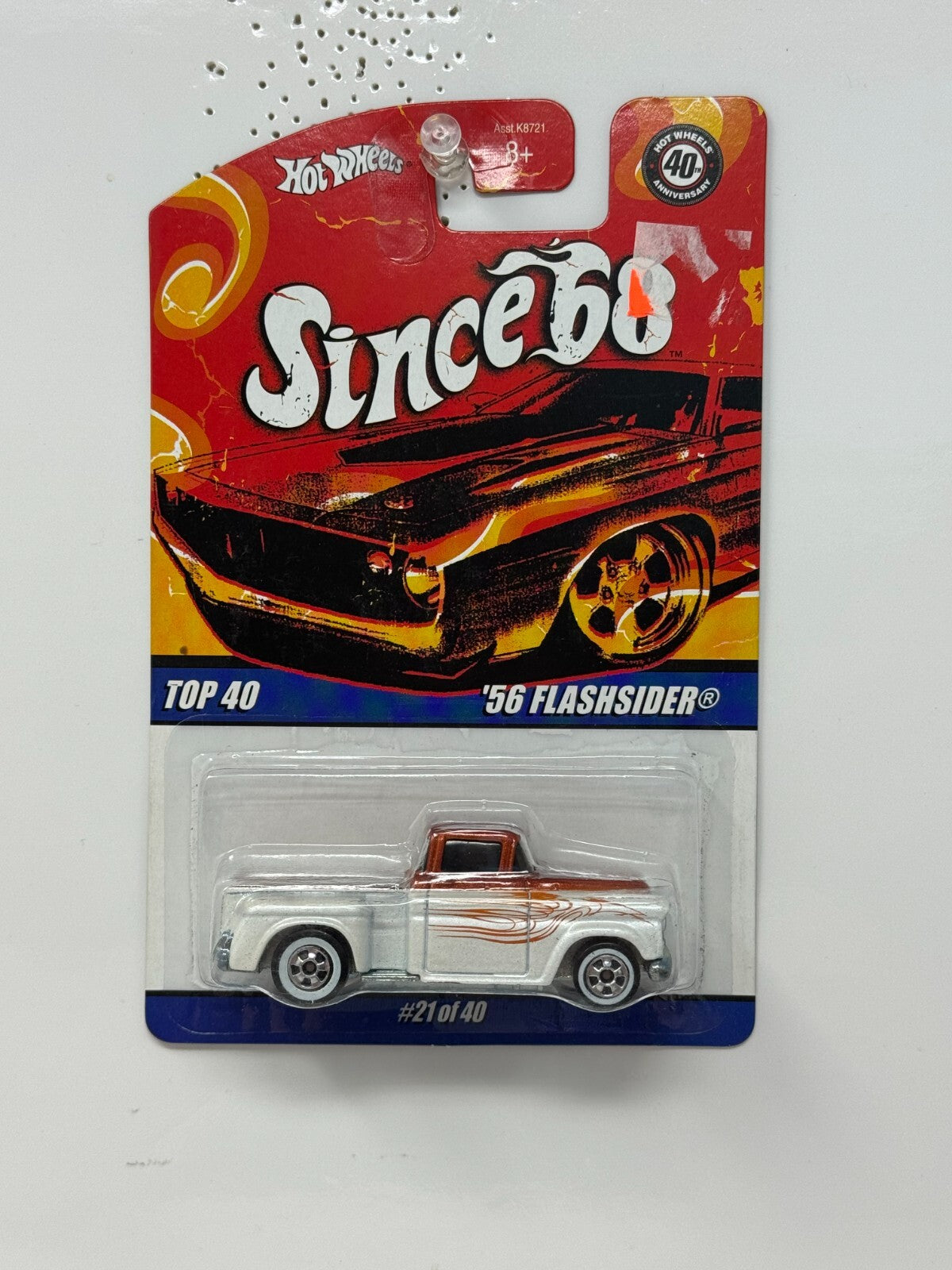 Hot Wheels Since '68 Top 40 1956 Flashsider Truck 1:64 Diecast