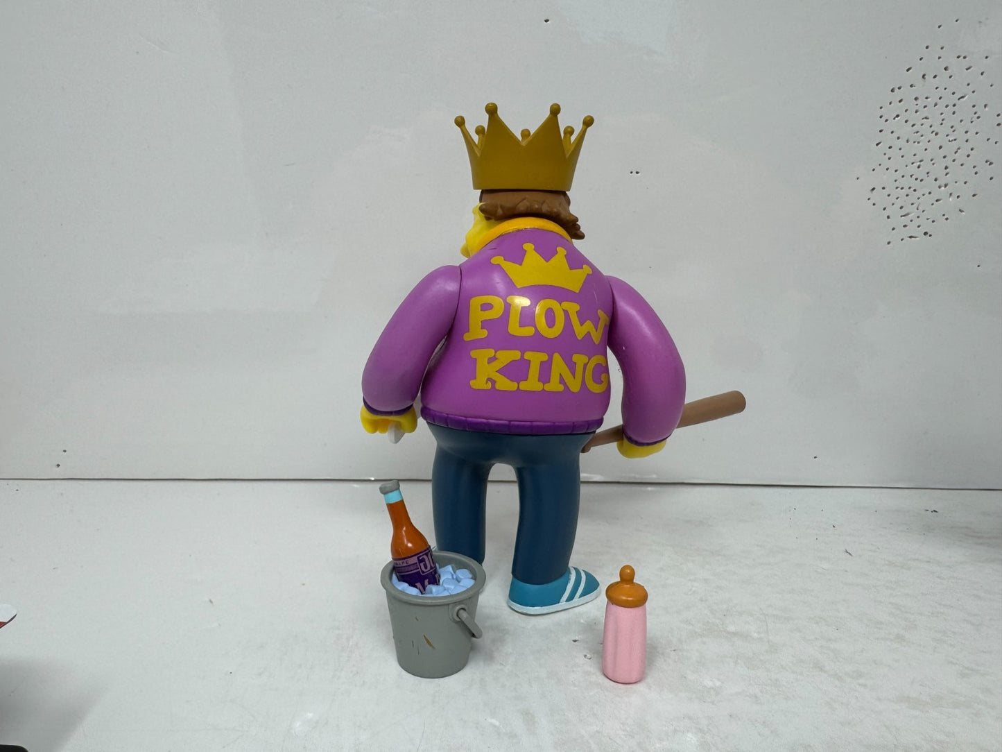 Simpsons World of Springfield Mr. Plow & Plow King Playmates Figures
