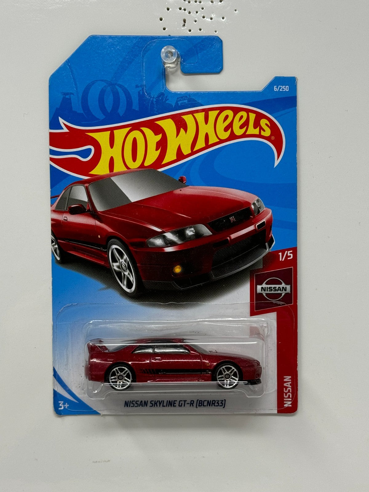 Hot Wheels Nissan Skyline GT-R (BNR33) JDM 1:64 Diecast