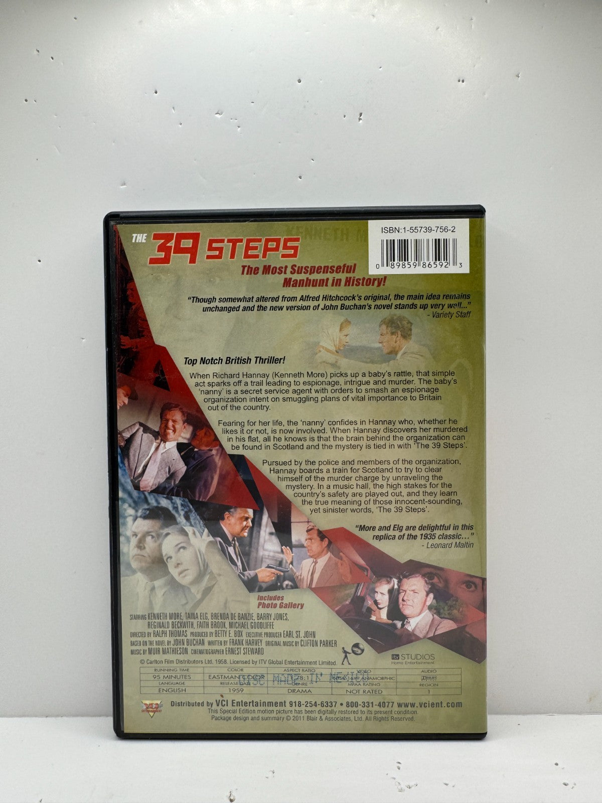 The 39 Steps (DVD) Thriller