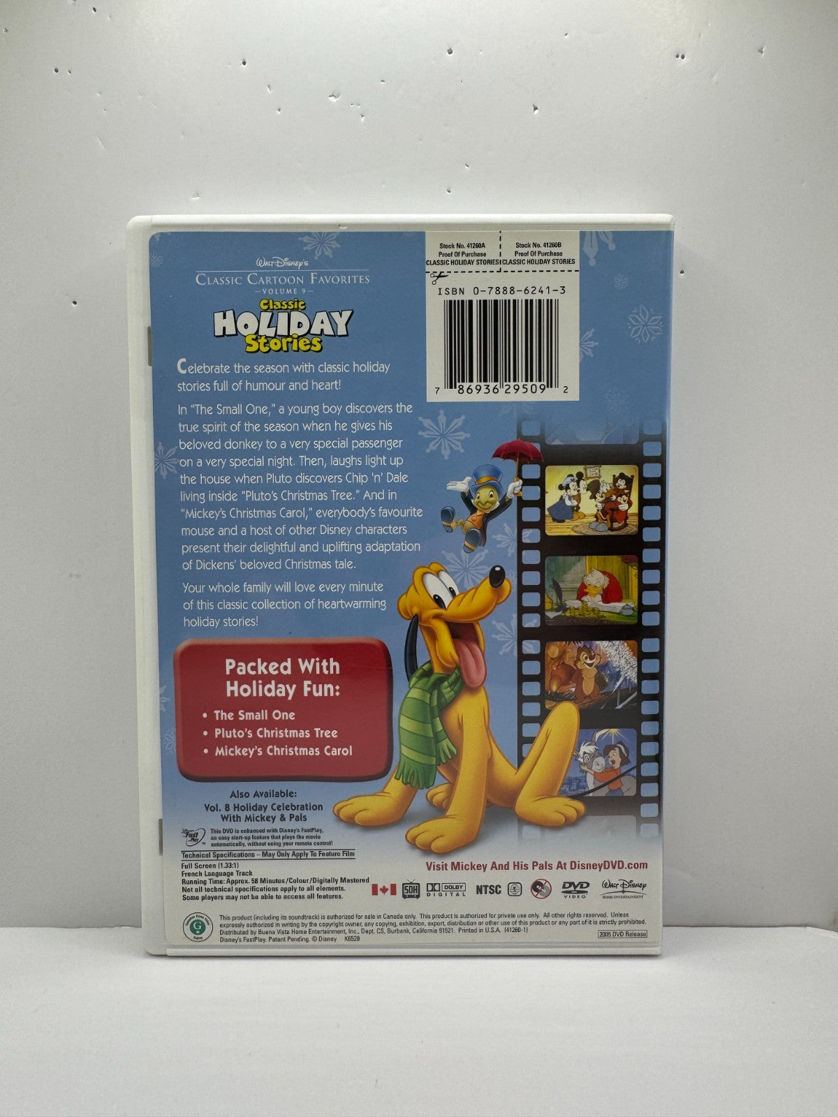 Classic Cartoon Favorites Vol 9 Holiday Stories (DVD) Kids Disney