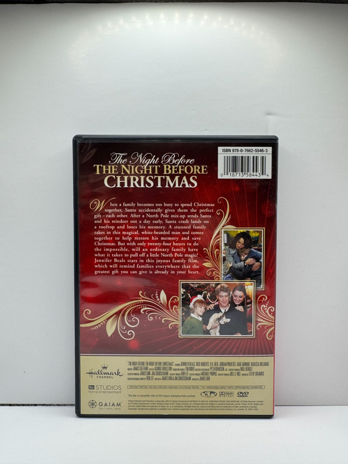 Night Before the Night Before Christmas (DVD) Jennifer Beals Family