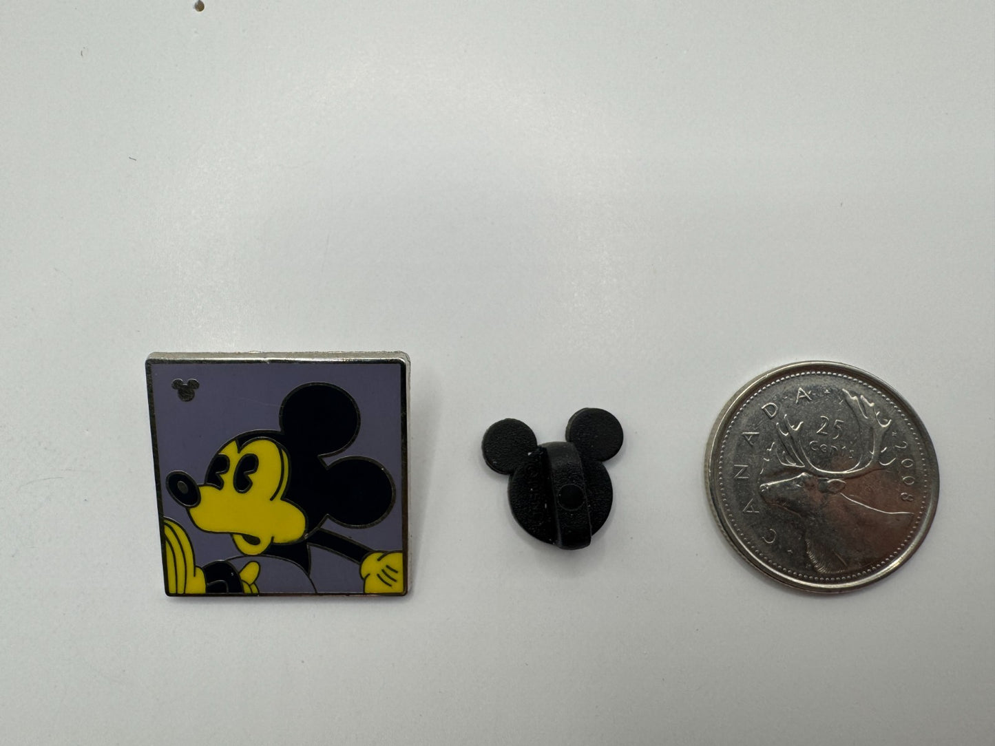 WDW Disney Neon Series Mickey Mouse Purple Hidden Mickey Trading Pin DC2S1