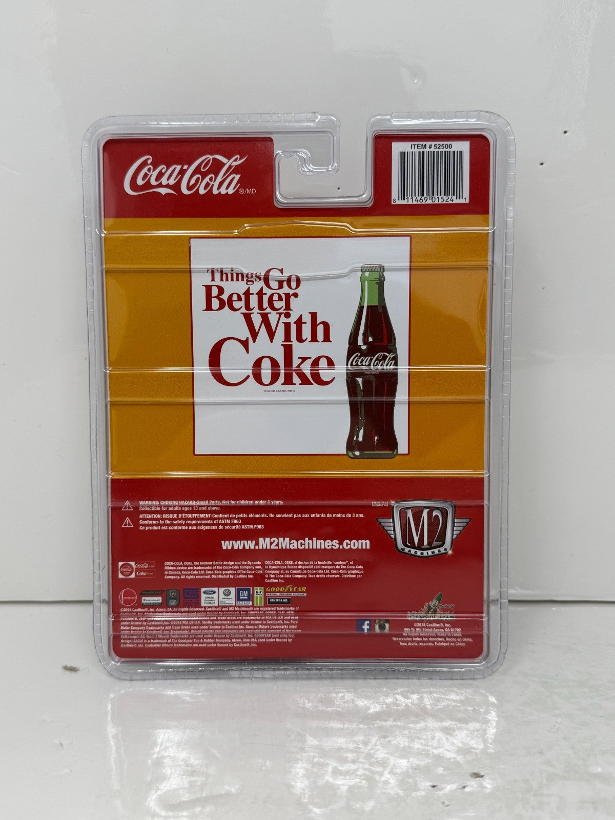 M2 Machines Coca-Cola 1960 Volkswagen Delivery Van 1:64 Diecast