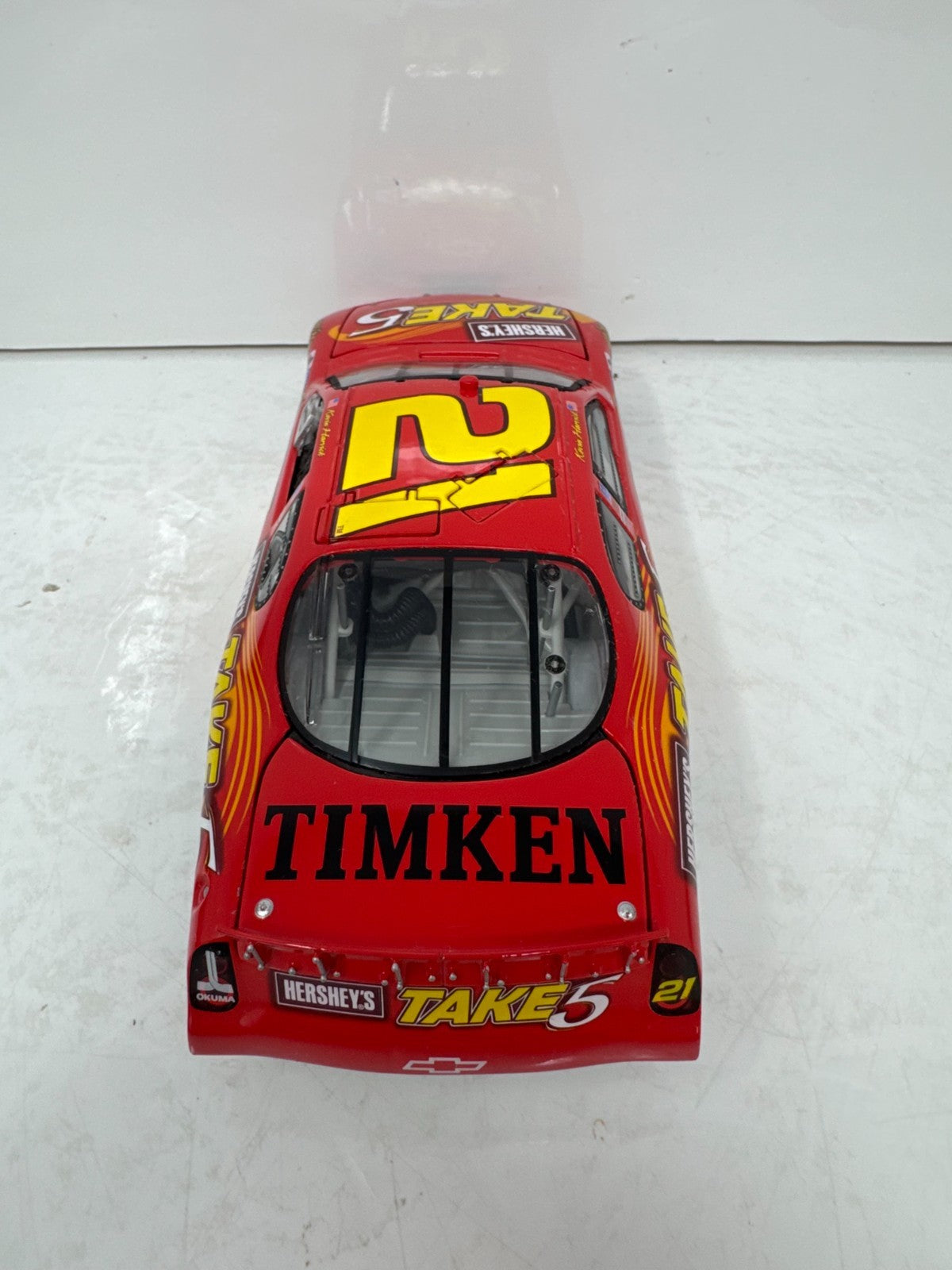 Action Nascar #21 Kevin Harvick Hershey's Take 5 2005 Monte Carlo 1:24 Diecast
