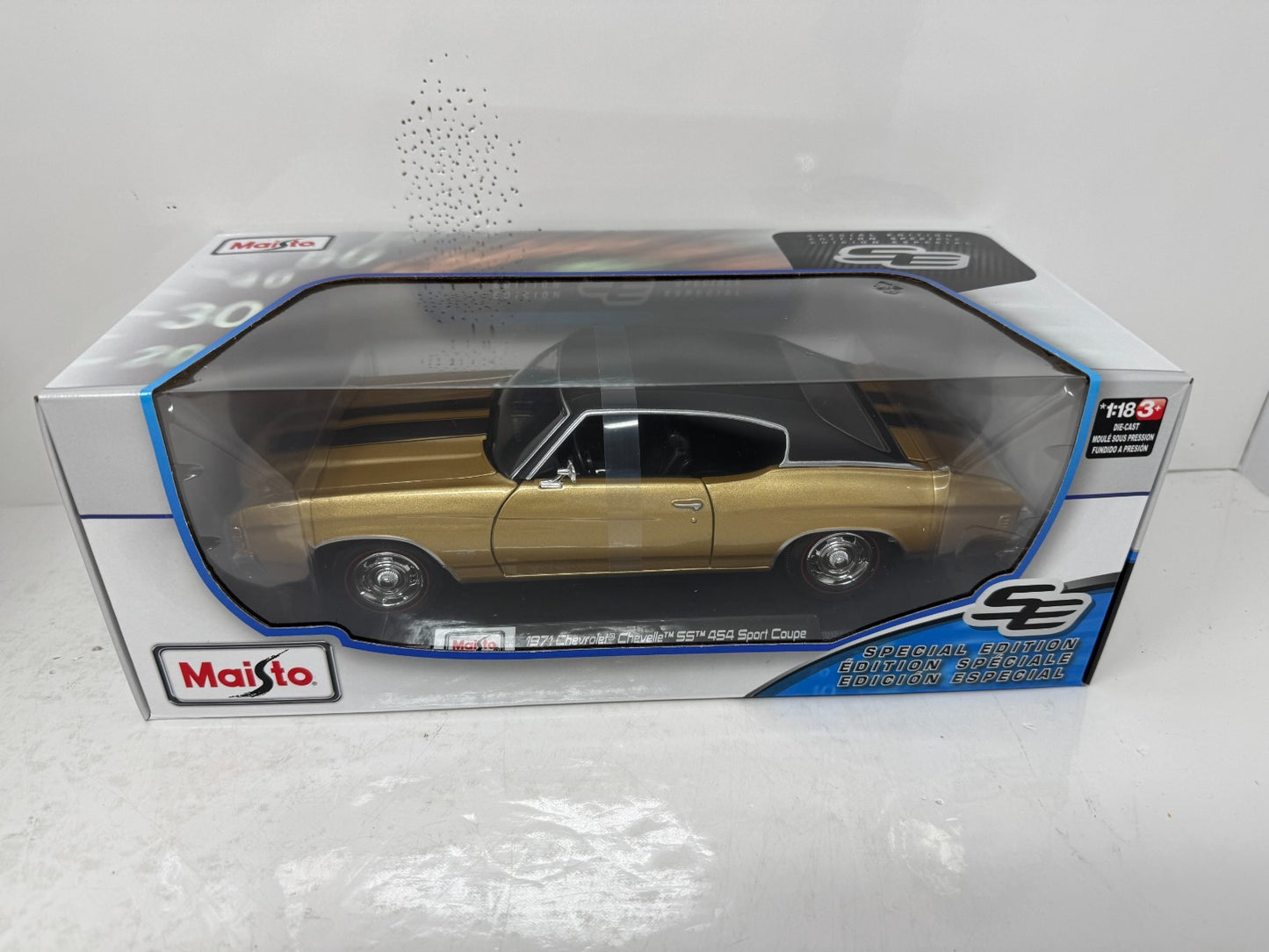 Maisto 1971 Chevrolet Chevelle SS 454 Sport Coupe Special Edition 1:18 Diecast
