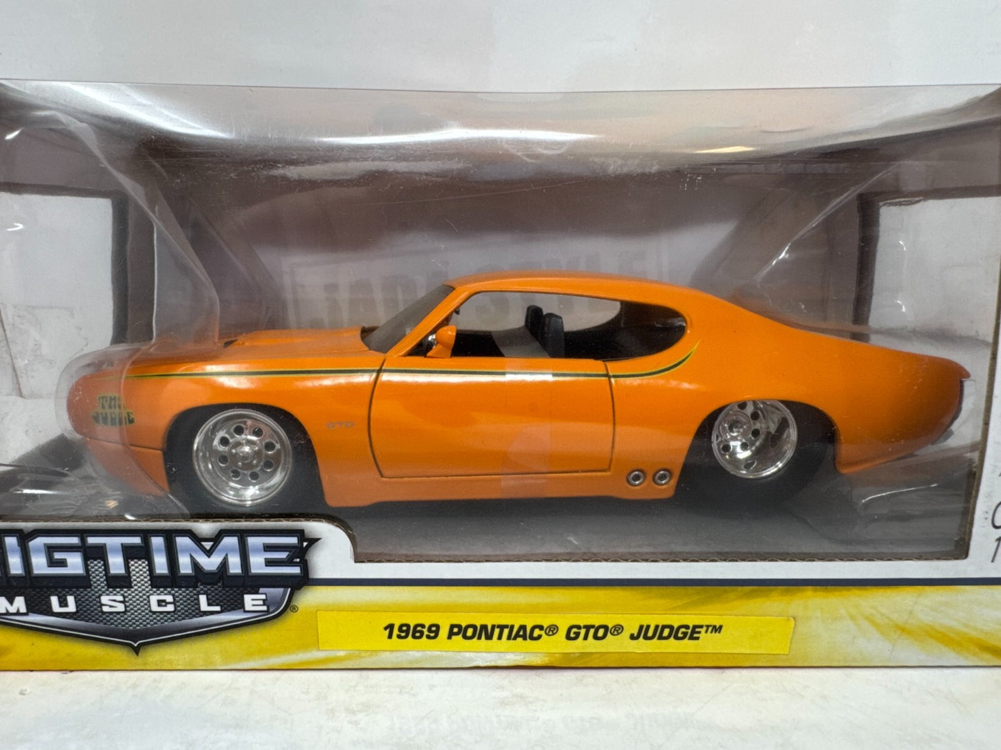 Jada Bigtime Muscle 1969 Pontiac GTO Judge 1:24 Diecast