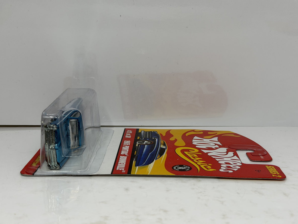 Hot Wheels Classics Series 2 1965 Pontiac Bonneville 1:64 Diecast Light Blue