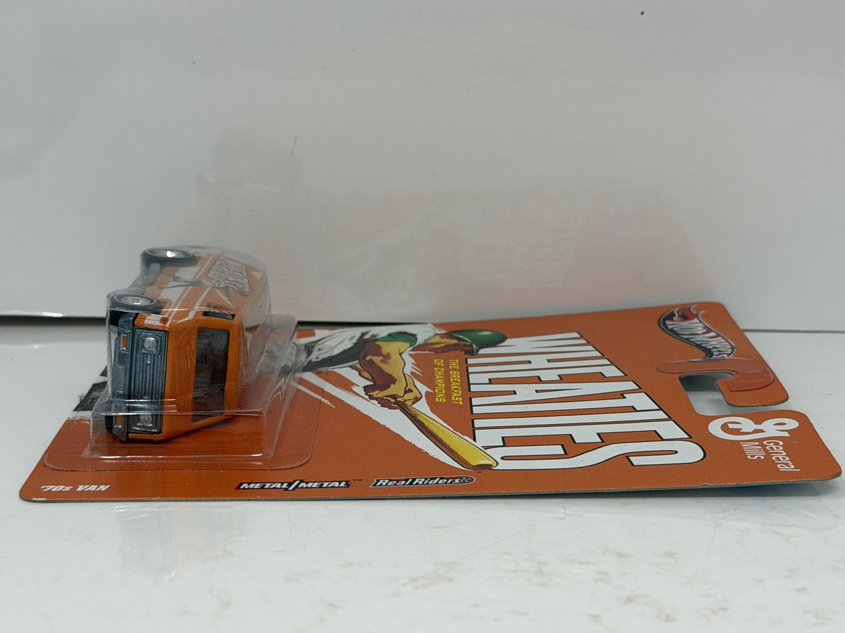 Hot Wheels General Mills Wheaties 1970s Van 1:64 Diecast Real Riders
