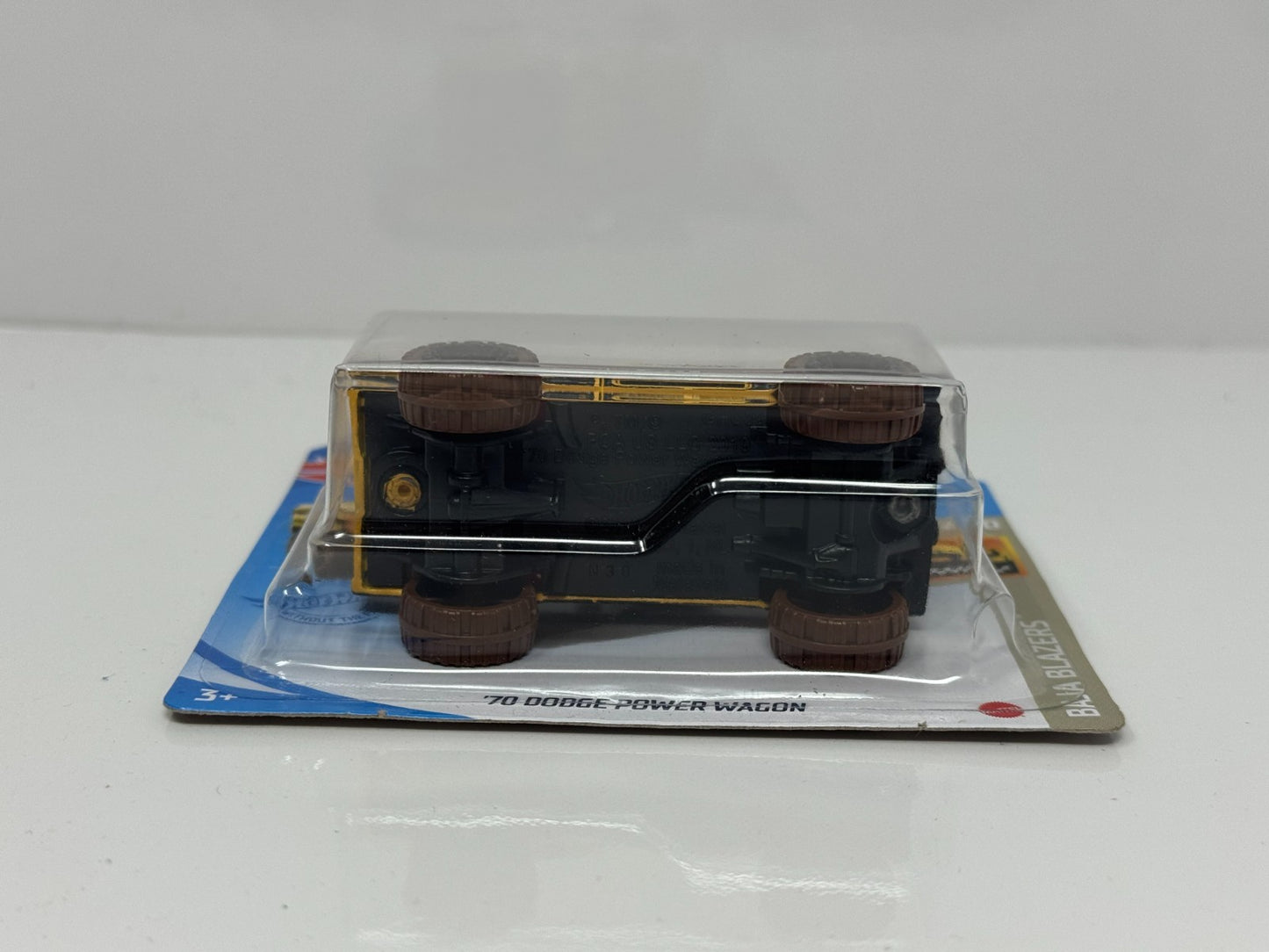 Hot Wheels Baja Blazers 1970 Dodge Power Wagon 1:64 Diecast Short Card