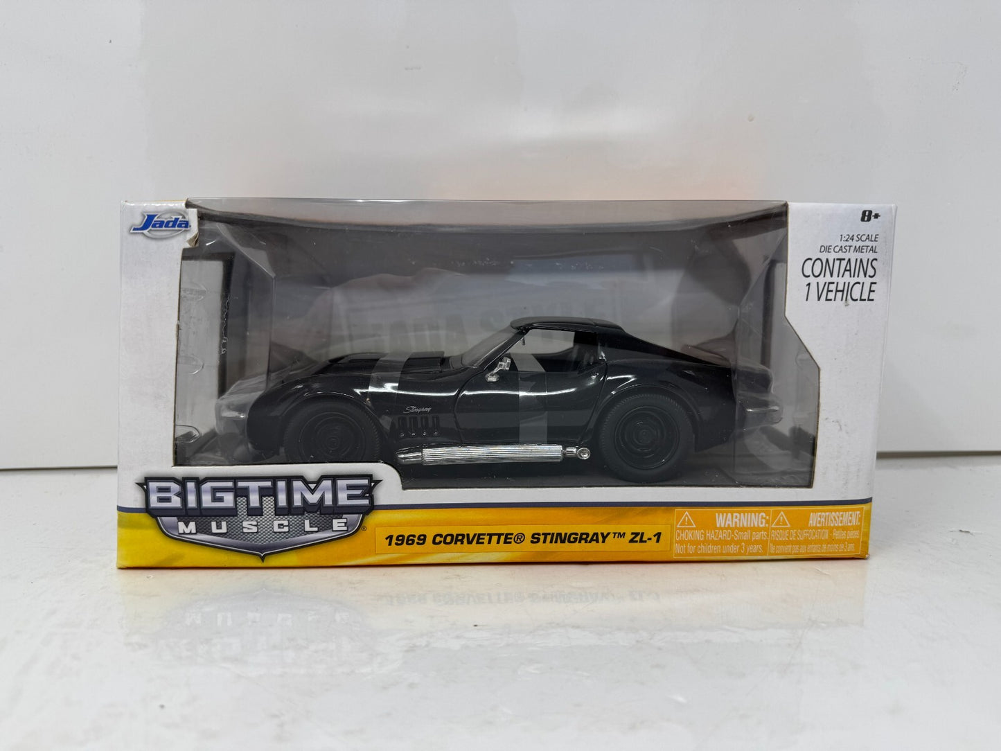 Jada Bigtime Muscle 1969 Chevrolet Corvette Stingray ZL-1 1:24 Diecast