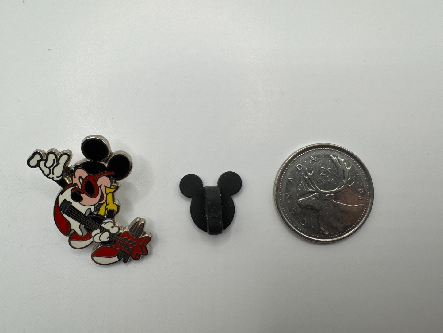 Disney Mickey Mouse Rock Star Professions Guitar Trading Pin DC2S1