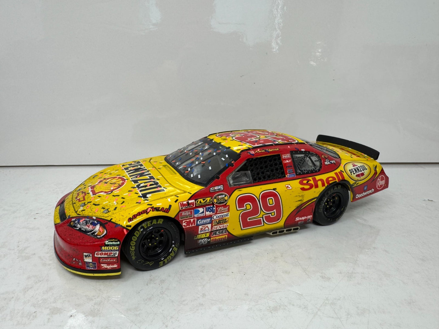 Motorsports Authentics Nascar #29 Kevin Harvick Daytona Raced Win 1:24 Diecast