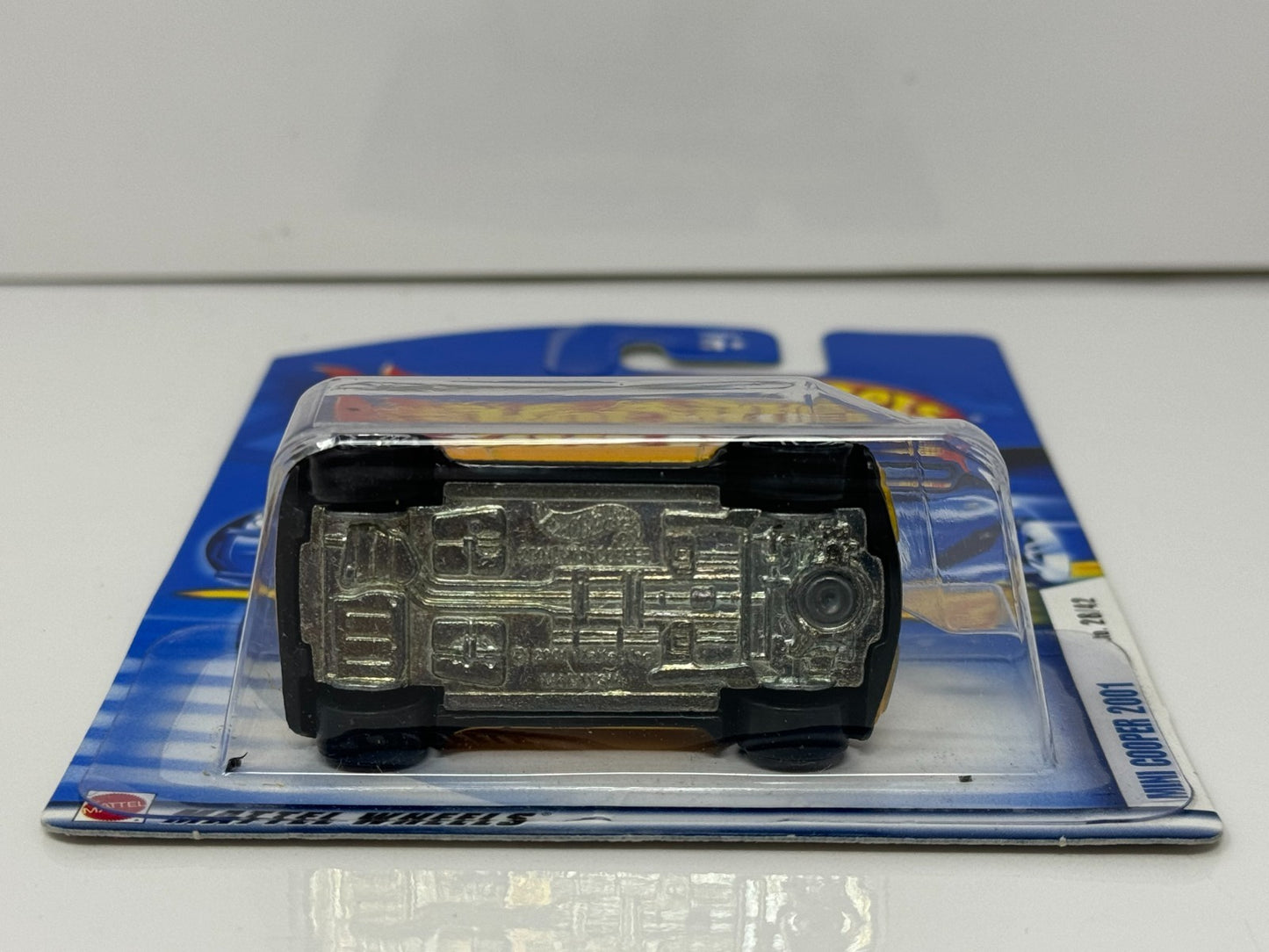 Hot Wheels 2001 Mini Cooper 1:64 Diecast Yellow