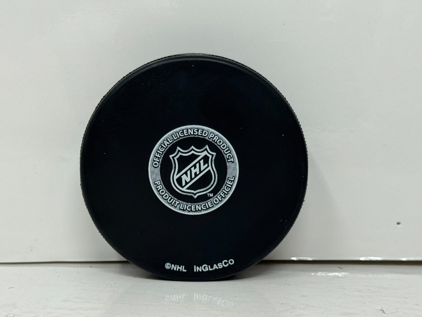 Jonathan Bernier Los Angeles Kings Signed NHL Autograph Puck Silver Auto