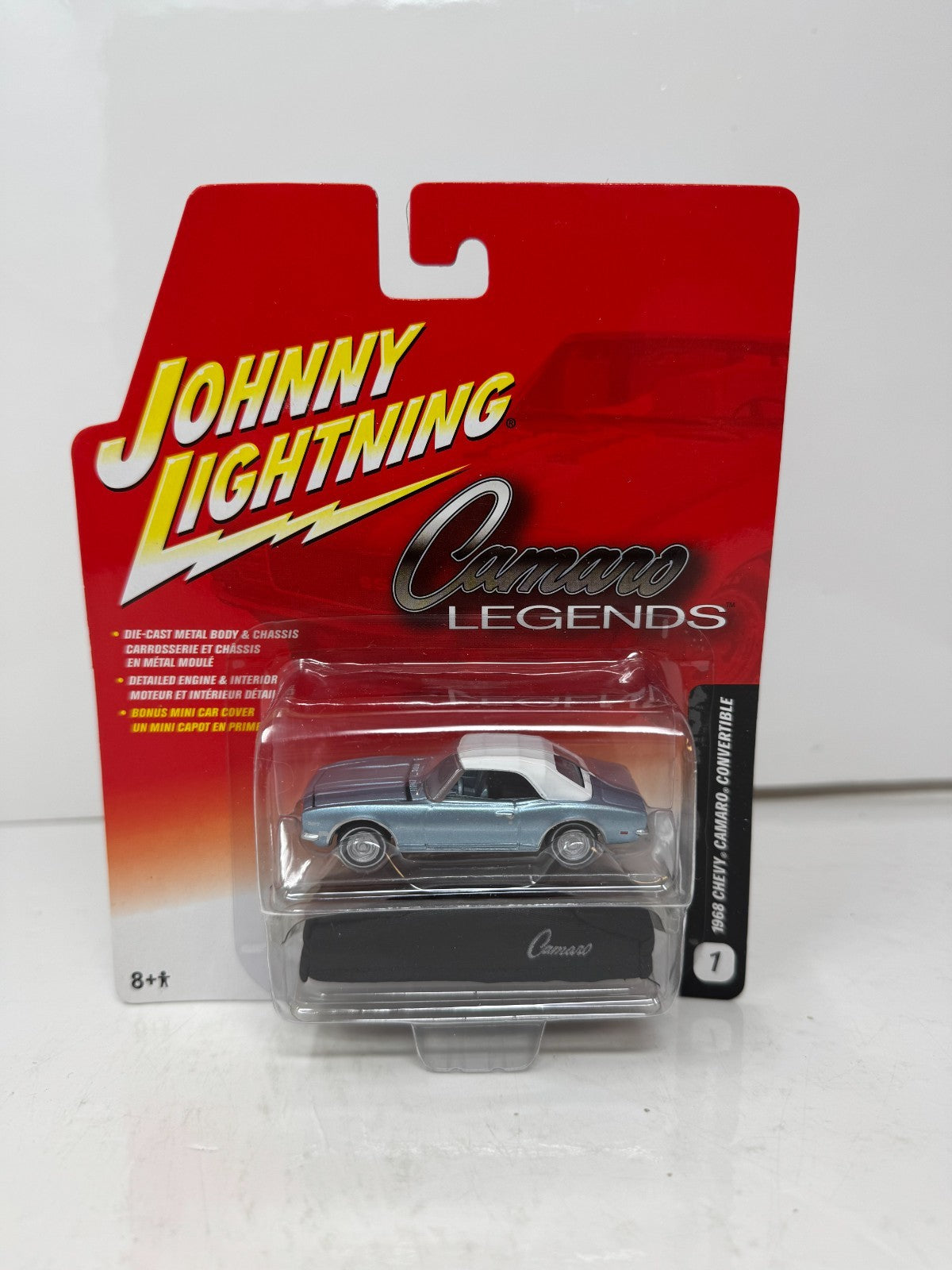 Johnny Lightning Camaro Legends 1968 Chevy Camaro Convertible 1:64 Diecast