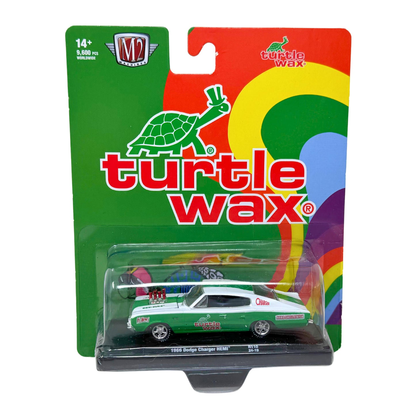 M2 Machines Turtle Wax 1966 Dodge Charger HEMI 1:64 Diecast