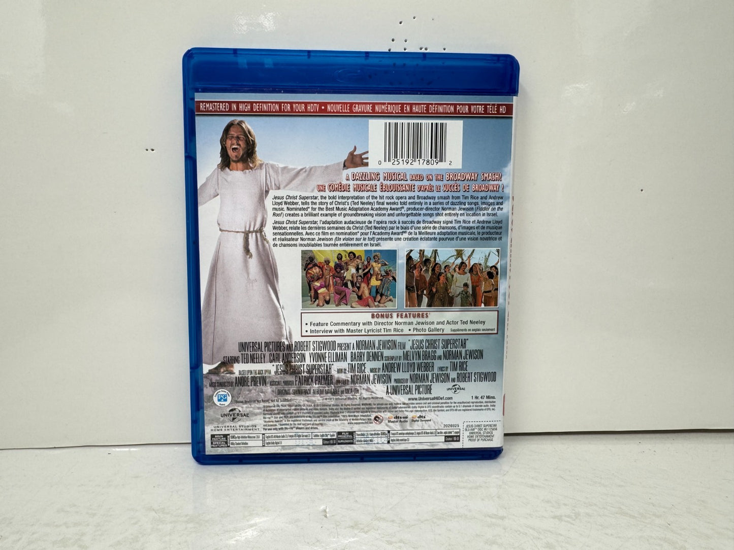 Jesus Christ Superstar (Blu-ray) Musical Good Condition!!!