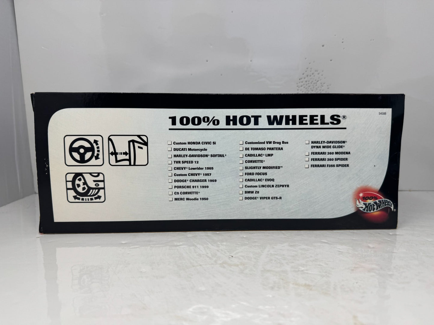 Hot Wheels 100% Chevy Corvette 1:18 Diecast