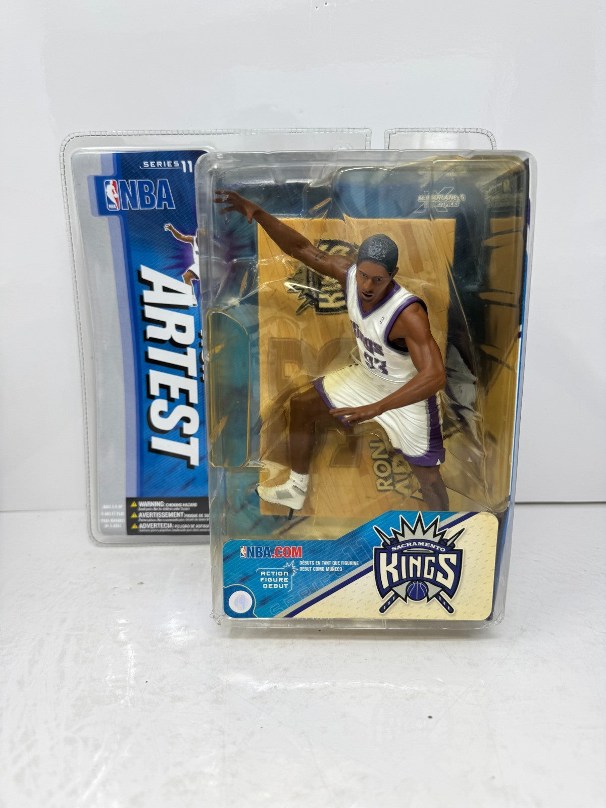 McFarlane NBA Ron Artest Sacramento Kings Series 11 Figure Debut
