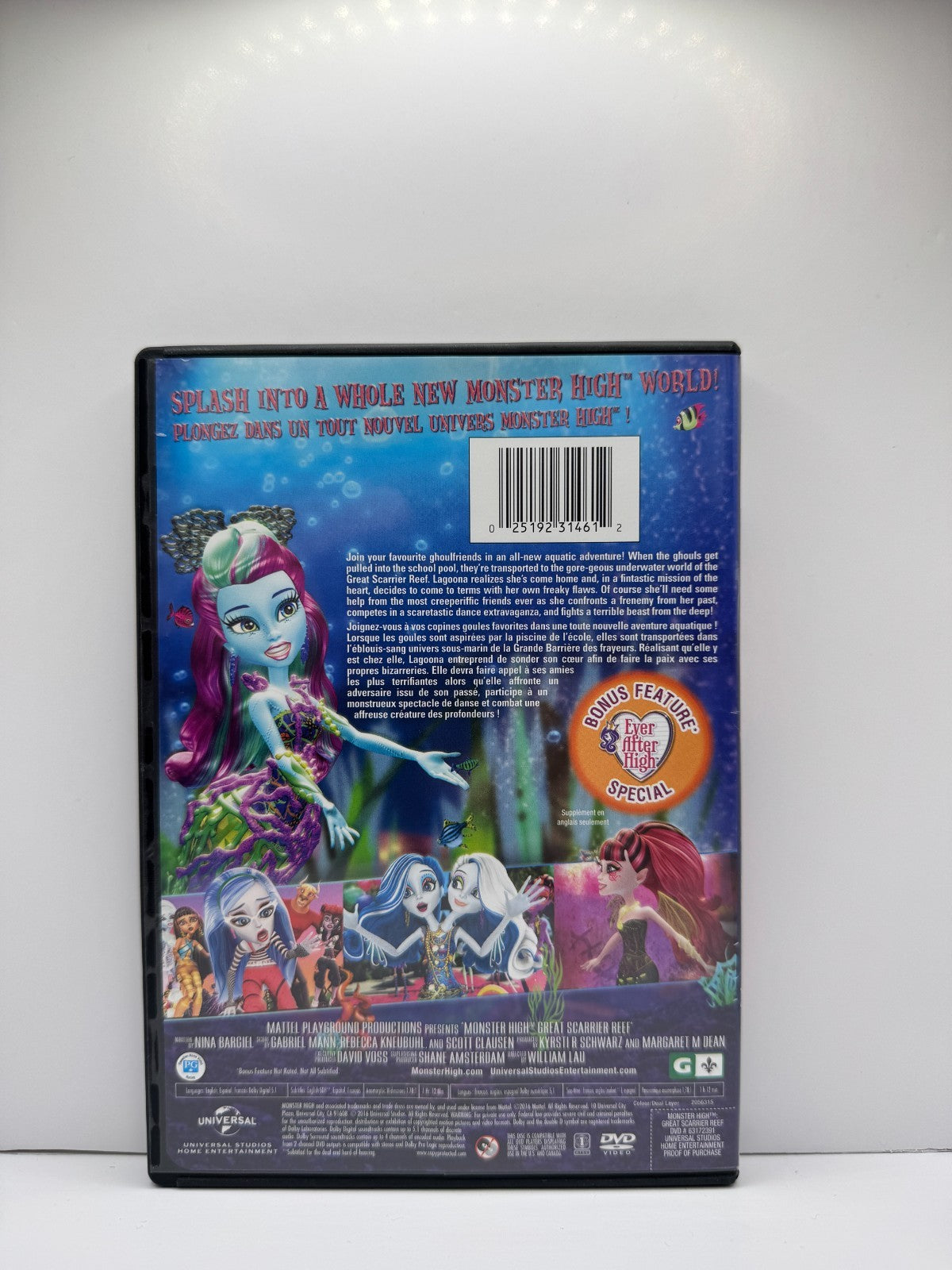 Monster High Great Scarrier Reef (DVD) Animation