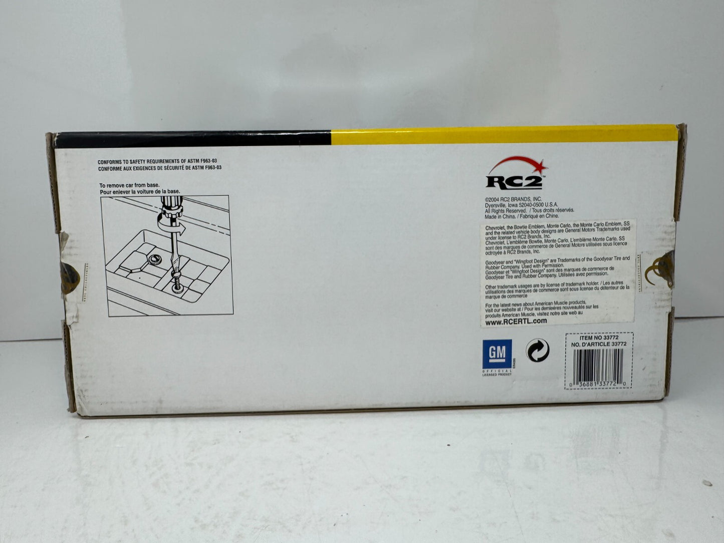 American Muscle 1970 Chevy Monte Carlo SS 454 Ertl 1:18 Diecast