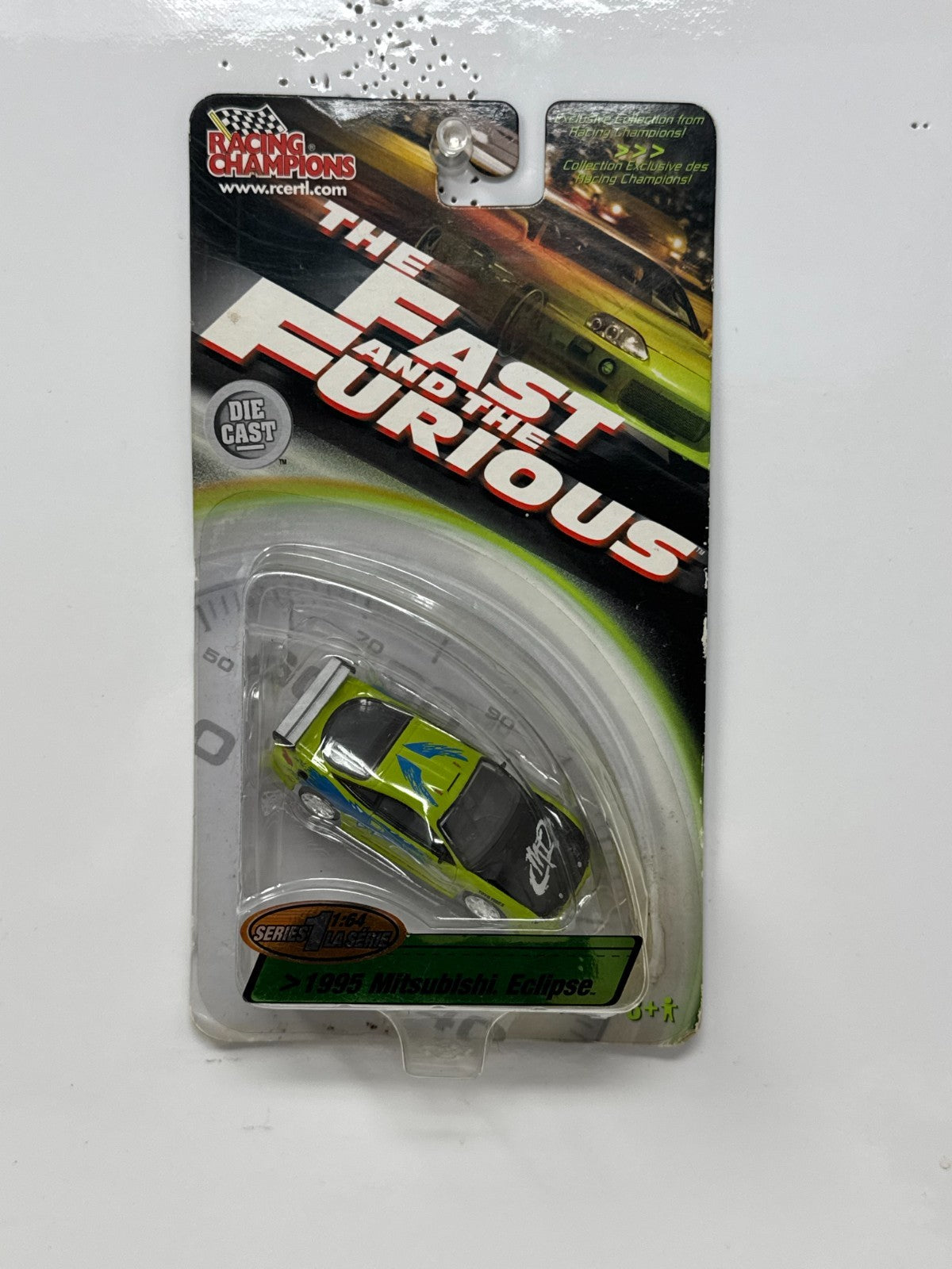 Racing Champions The Fast and the Furious 1995 Mitsubishi Eclipse 1:64 Diecast