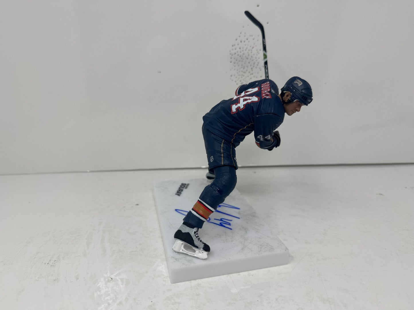 McFarlane NHL Sheldon Souray Edmonton Oilers Figure Auto Signed