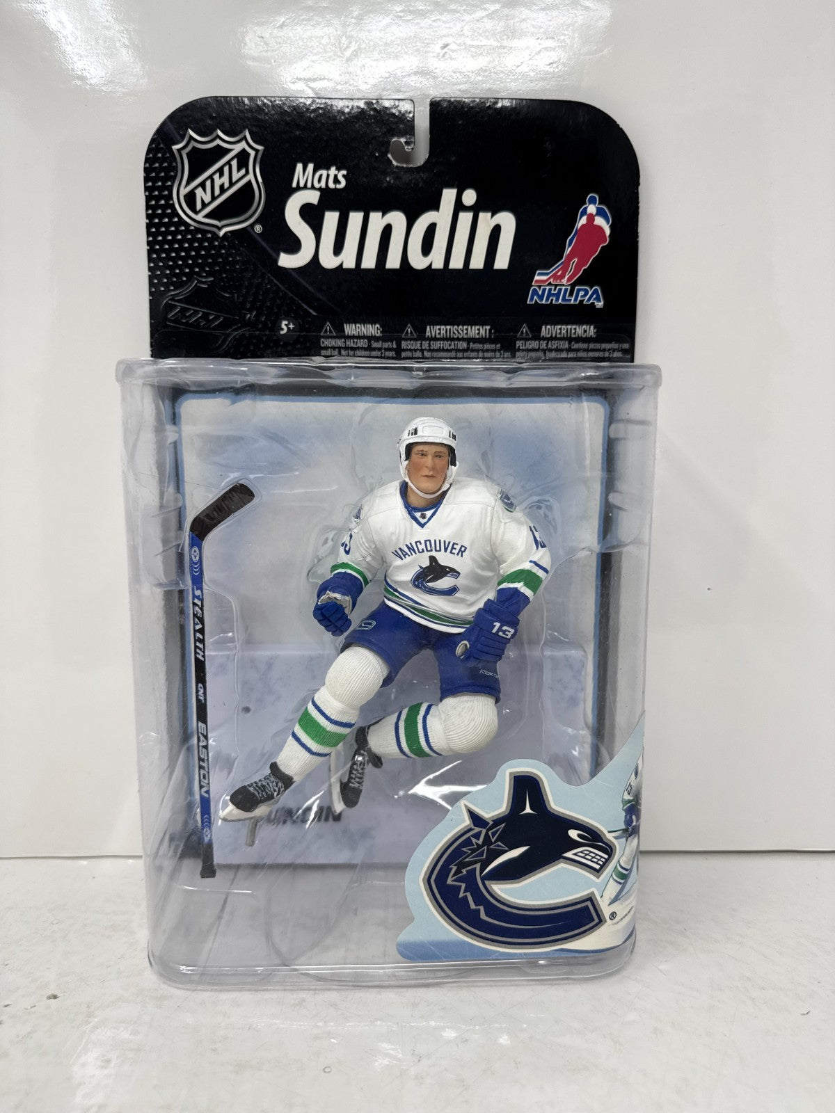 McFarlane NHL Mats Sundin Vancouver Canucks Series 22 Figure