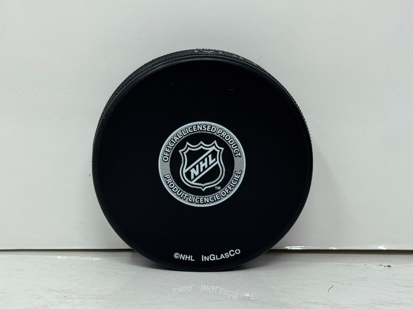 Cliff Ronning Nashville Predators Signed NHL Autograph Puck Gold Auto