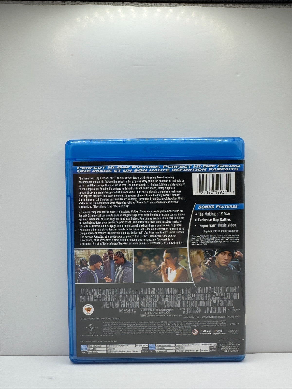 8 Mile (Blu-ray) Eminem Drama