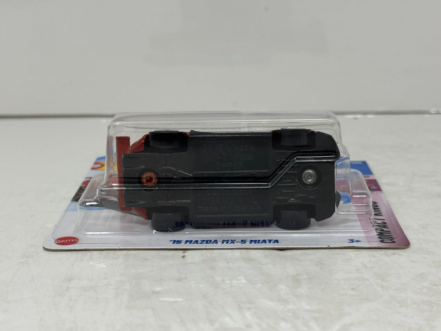 Hot Wheels Compact Kings 2015 Mazda MX-5 Miata 1:64 Diecast Short Card