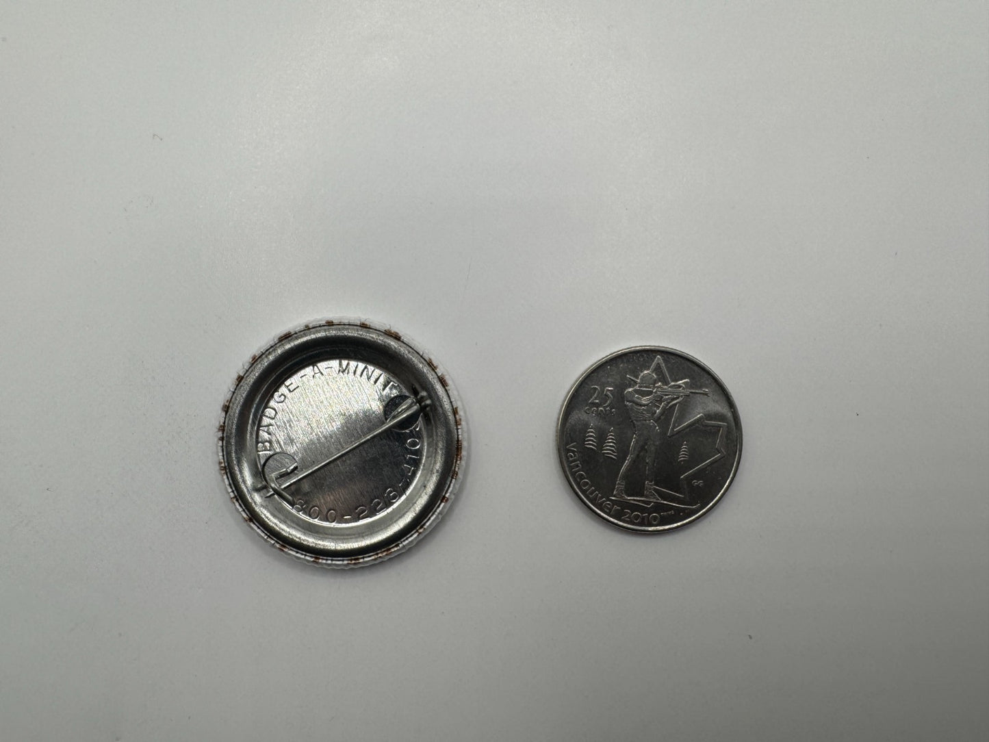 I Believe Alien Pin-back Button UDT1