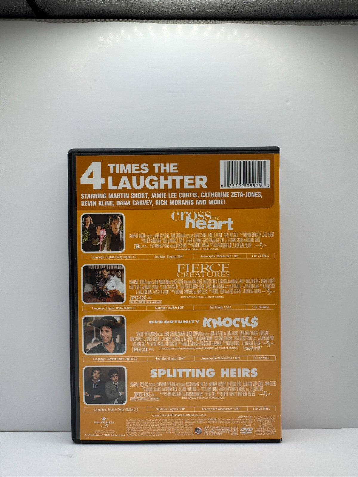 Cross My Heart / Fierce Creatures / Opportunity Knocks / Splitting Heirs (DVD)