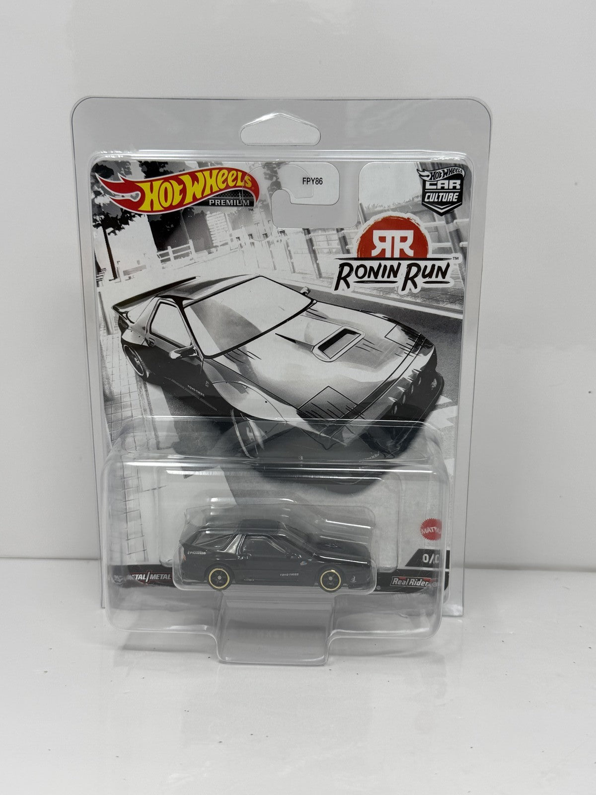 Hot Wheels Premium Ronin Run Mazda RX7 FC Pandem CHASE 0/5 1:64 Diecast