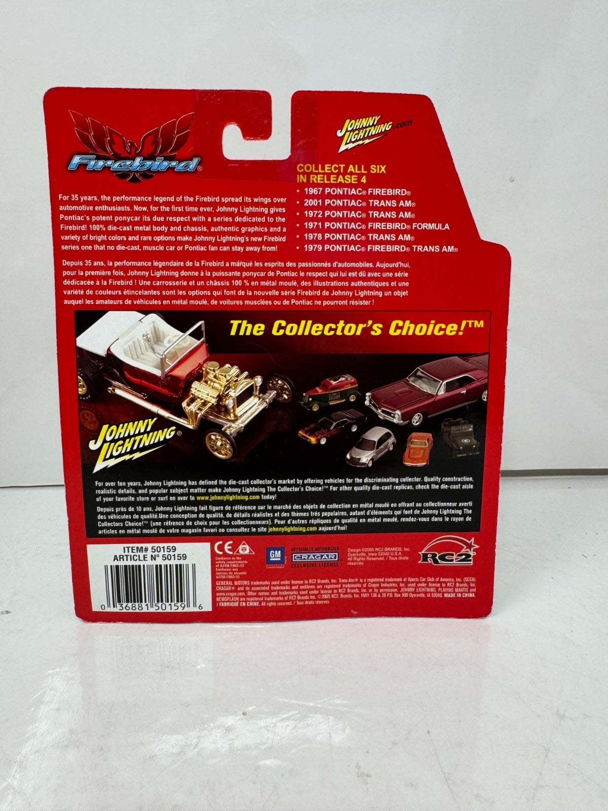 Johnny Lightning Firebird 1978 Pontiac Firebird 1:64 Diecast