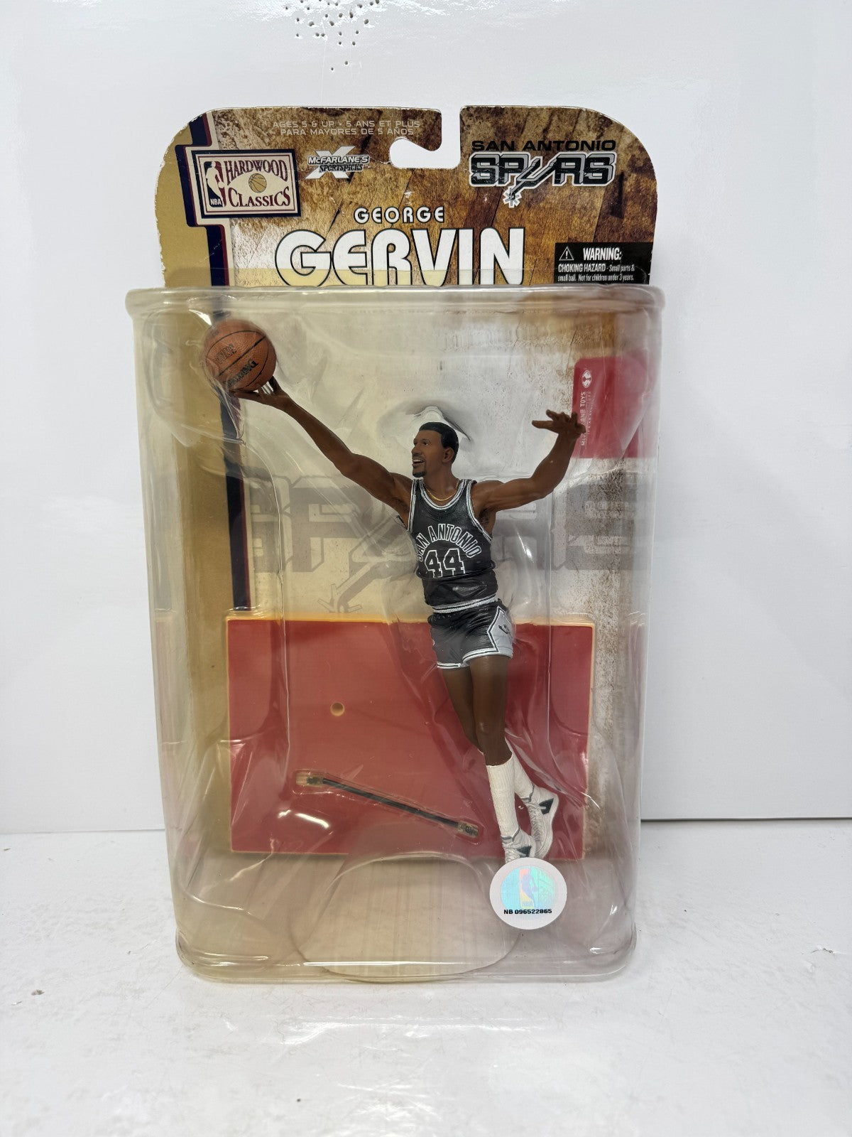 McFarlane NBA George Gervin San Antonio Spurs NBA Legends Series 4 Figure