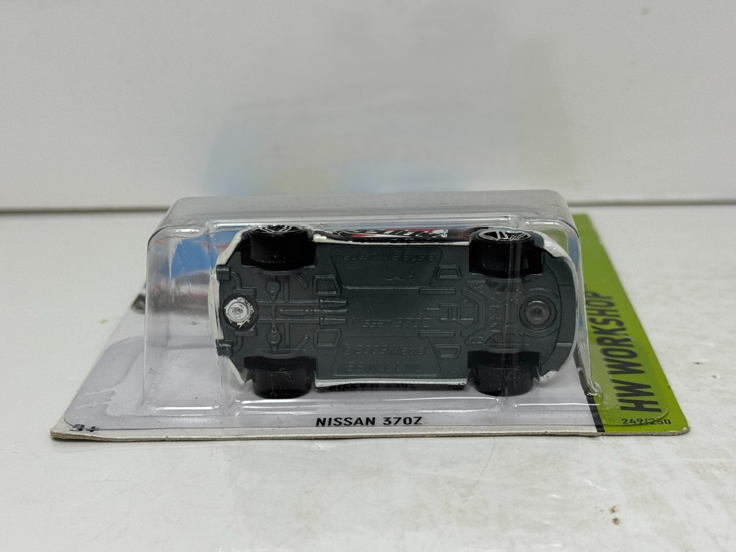 Hot Wheels Workshop Nissan 370Z 1:64 Diecast White