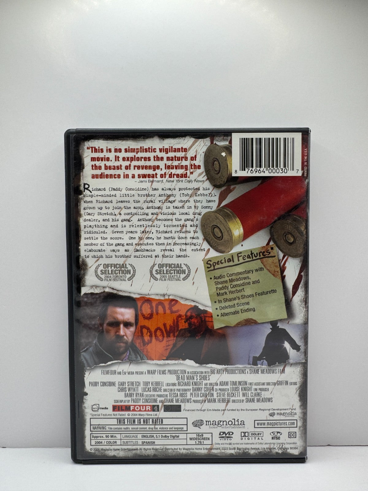Dead Man's Shoes (DVD) Paddy Considine Crime
