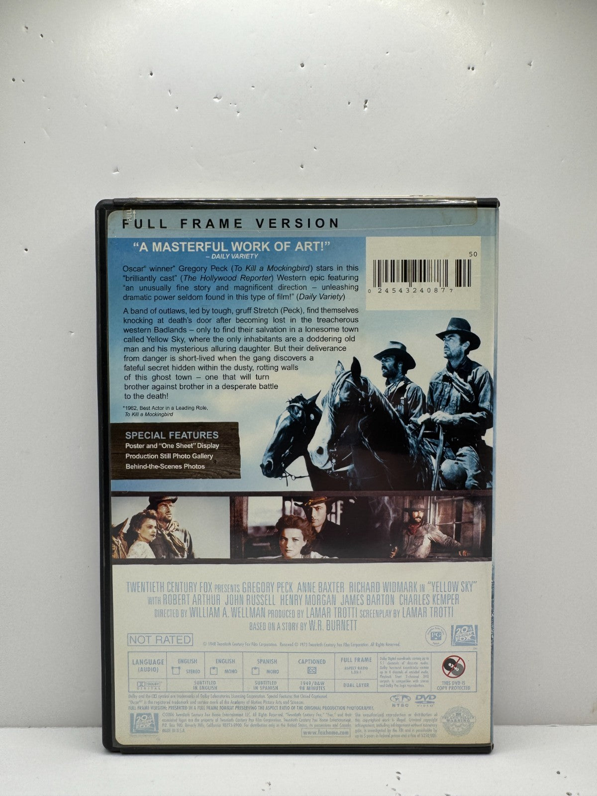 Yellow Sky (DVD) Western