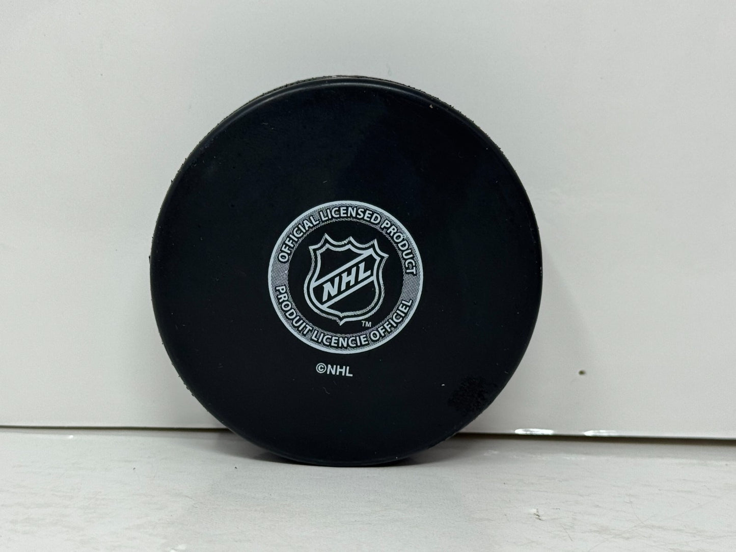Steve Bernier Buffalo Sabres Signed NHL Autograph Puck Silver Auto