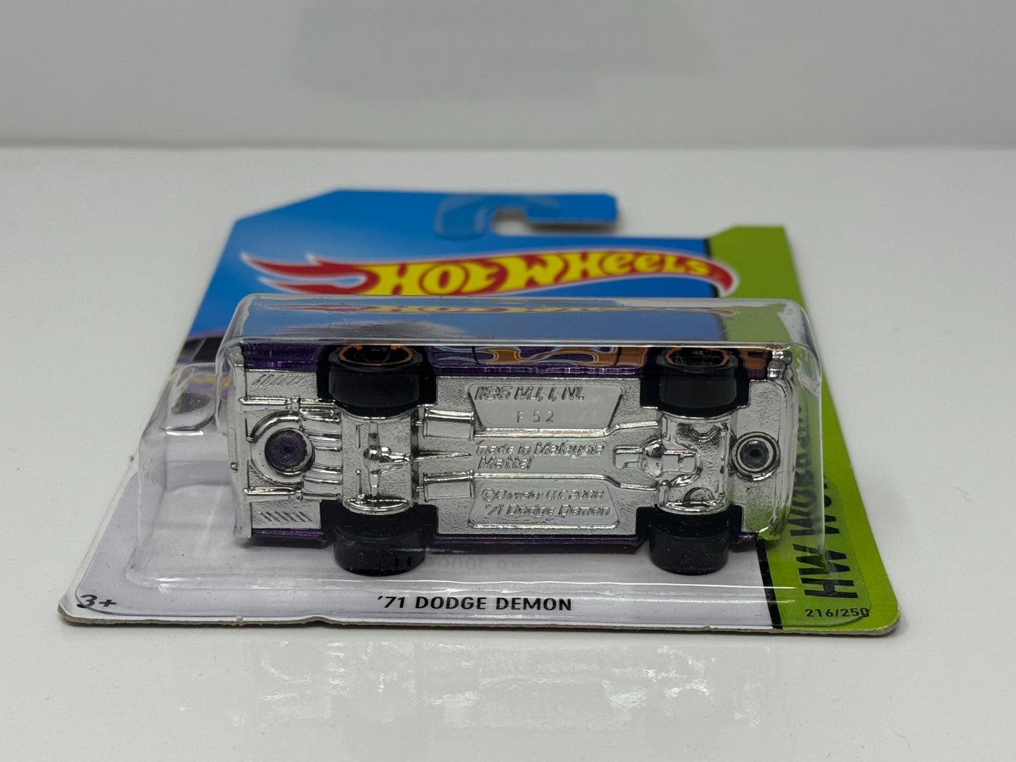 Hot Wheels Workshop 1971 Dodge Demon 1:64 Diecast Purple Gold