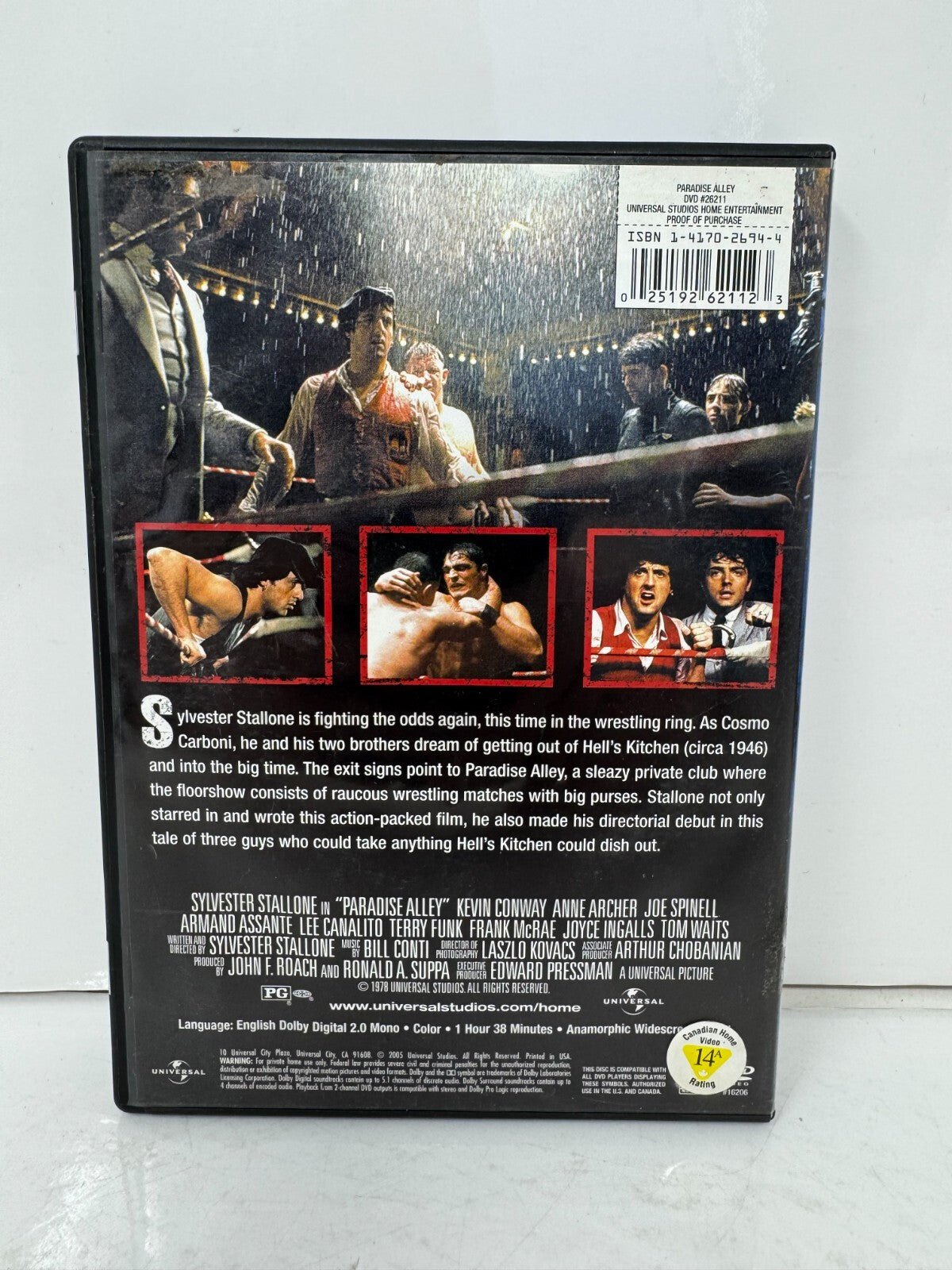 Paradise Alley (DVD) Drama