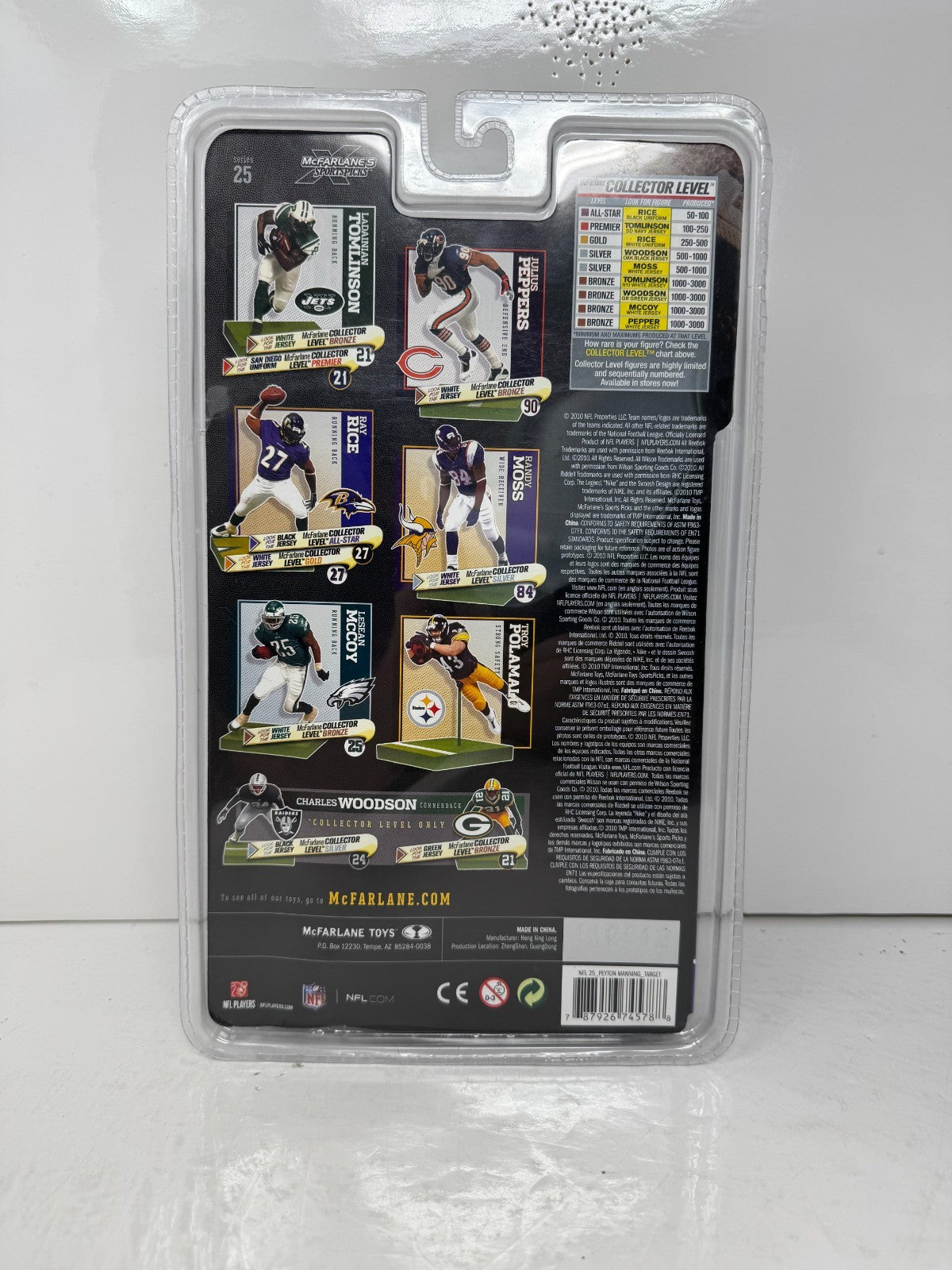 McFarlane NFL Peyton Manning Indianapolis Colts White Jersey Series 15 Figure