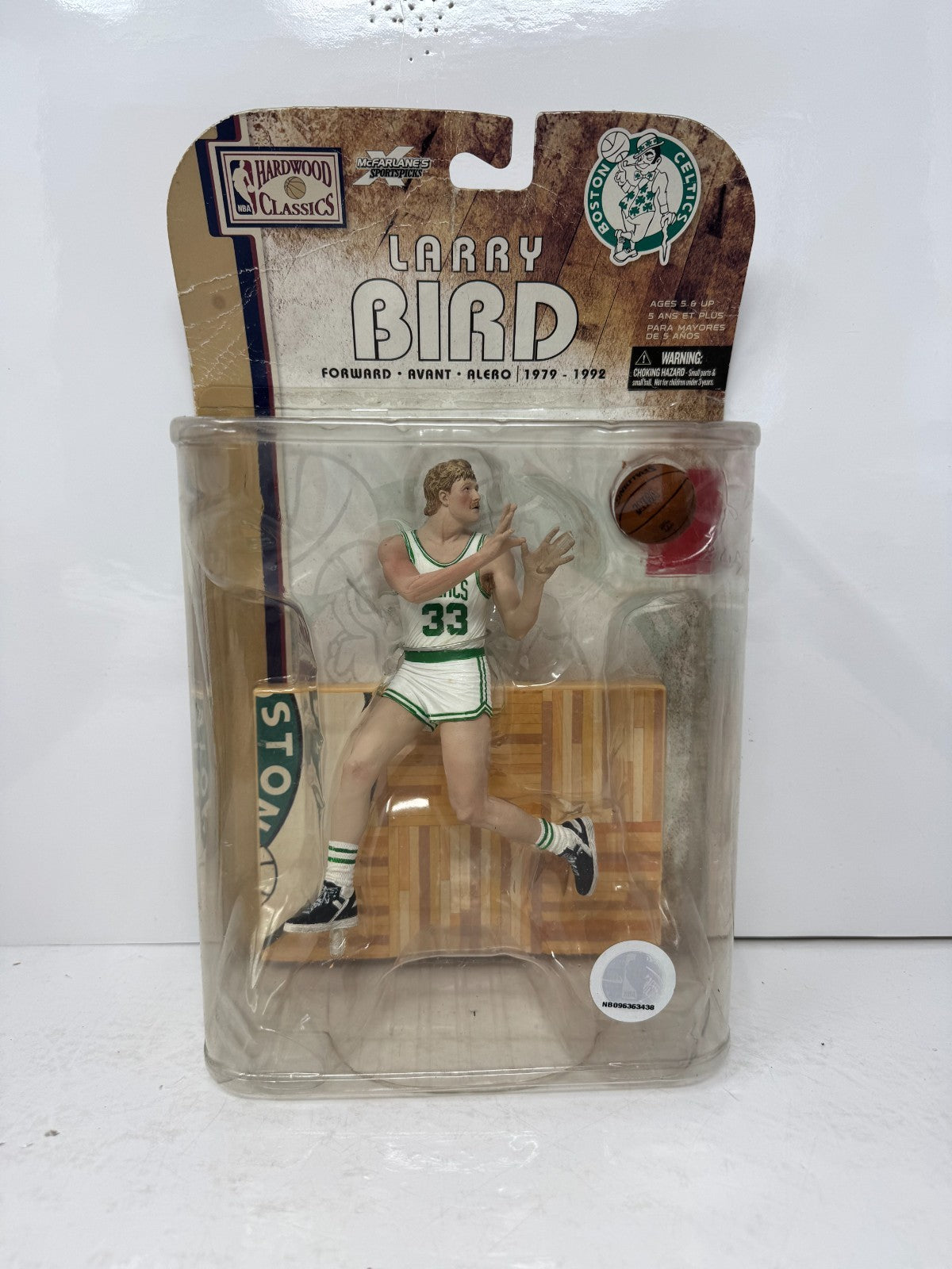 McFarlane NBA Larry Bird Boston Celtics NBA Legends Series 4 Figure