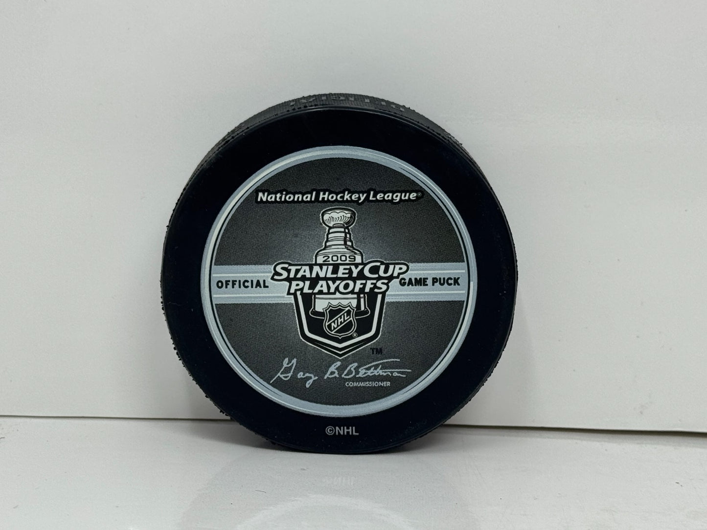 Paul Coffey Detroit Red Wings Signed NHL Autograph Puck Silver Auto