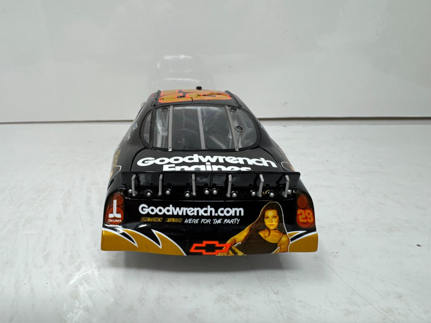 Action Nascar Elite #29 Kevin Harvick Rock & Roll 2005 Monte Carlo 1:24 Diecast