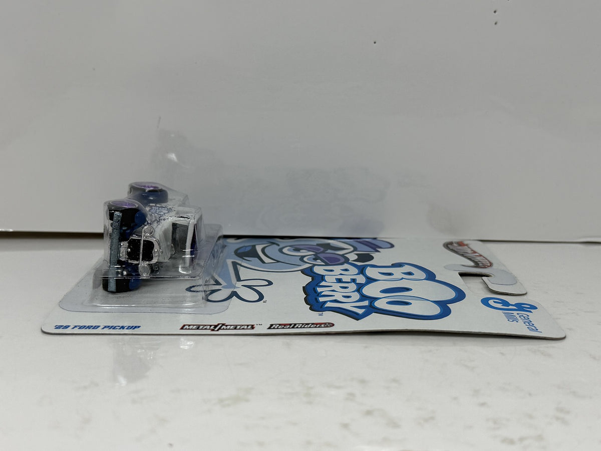 Hot Wheels General Mills Boo Berry 1929 Ford Pickup 1:64 Diecast Real Riders