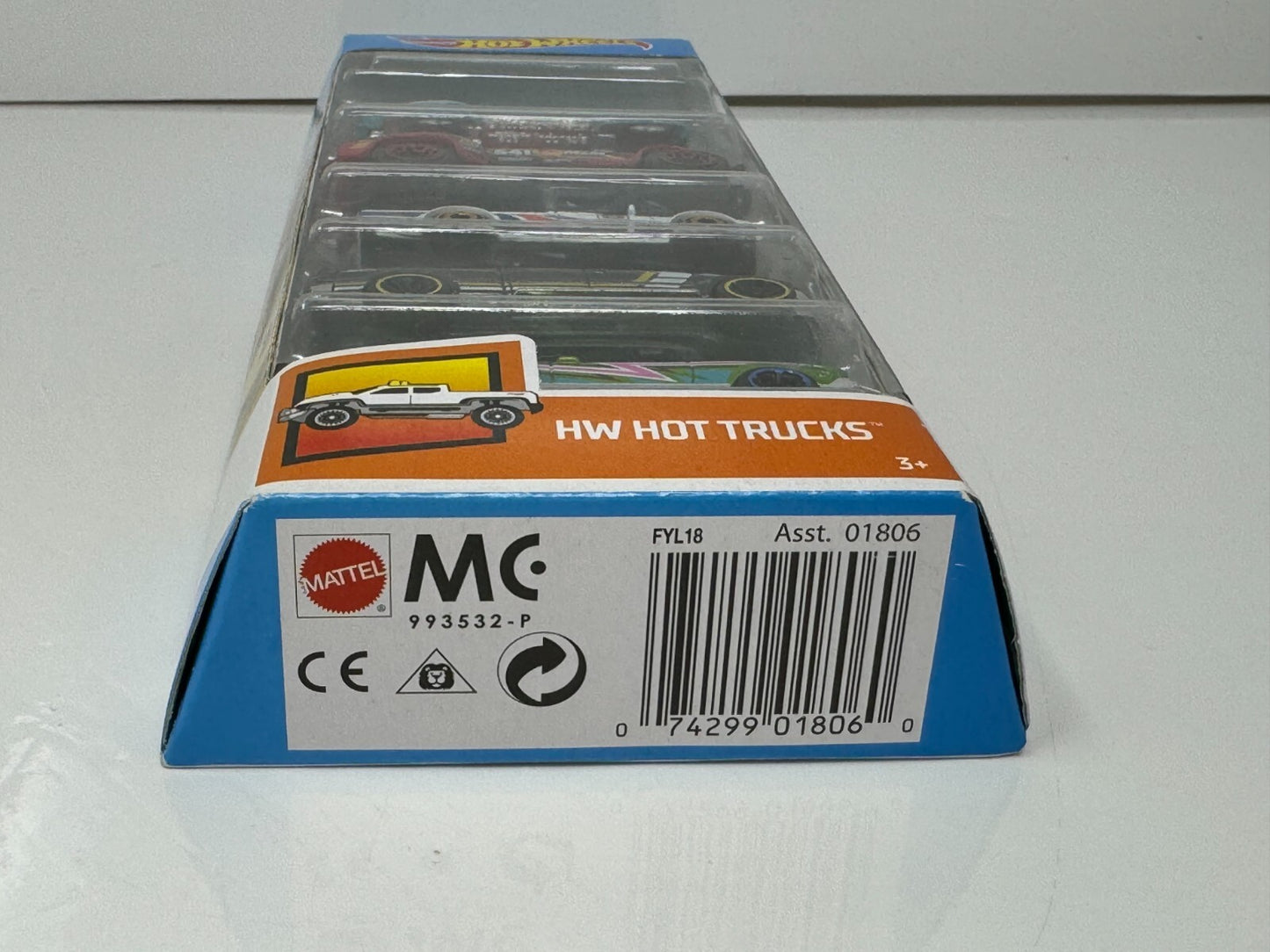 Hot Wheels HW Hot Trucks 5-Pack Gift Set 1:64 Diecast